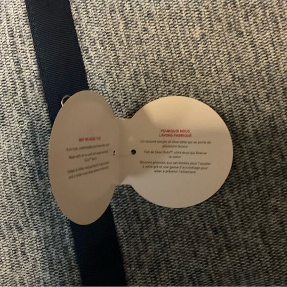 LuluLemon Athletica Blue Vinyasa Adjustable Scarf O/S Athleisure Sportswear NEW - Picture 6 of 8